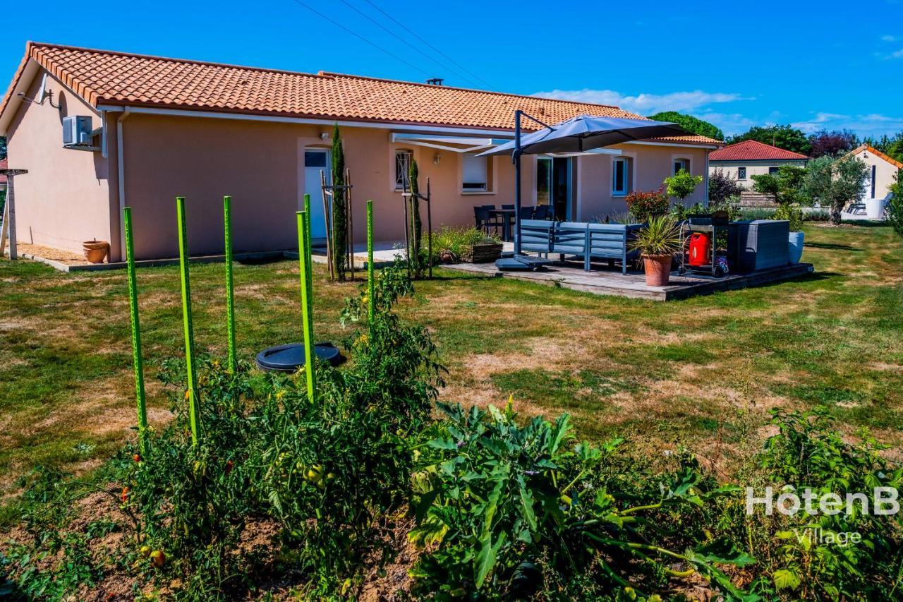 "Les Lievres" House Air-Conditioned Relaxation Oasis With Pool & Jacuzzi Villa Panazol Exterior photo